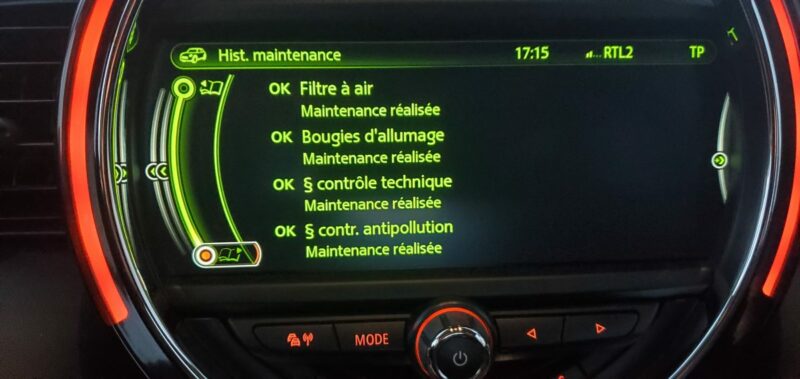 MINI COOPER S 2.0 192 CH RED HOT CHILI CAMERA PARK ASSIST AUTO