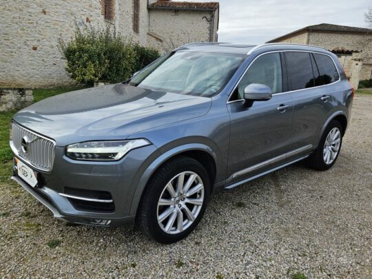 VOLVO XC90 II D5 2.0 235CH AWD 7 PLACES INSCRIPTION LUXE CUIR CAMERA TETE HAUTE 2018