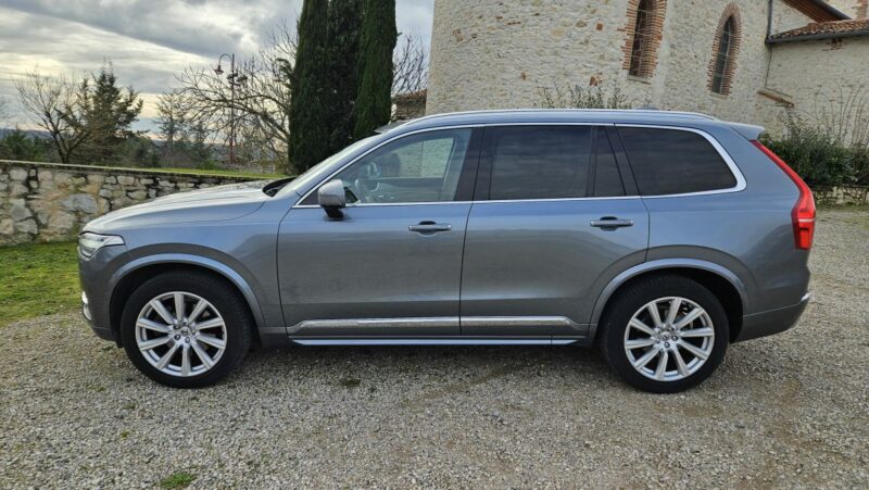 VOLVO XC90 II D5 2.0 235CH AWD 7 PLACES INSCRIPTION LUXE CUIR CAMERA TETE HAUTE 2018