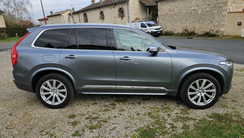 VOLVO XC90 II D5 2.0 235CH AWD 7 PLACES INSCRIPTION LUXE CUIR CAMERA TETE HAUTE 2018