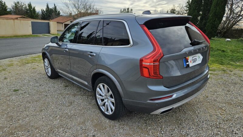 VOLVO XC90 II D5 2.0 235CH AWD 7 PLACES INSCRIPTION LUXE CUIR CAMERA TETE HAUTE 2018