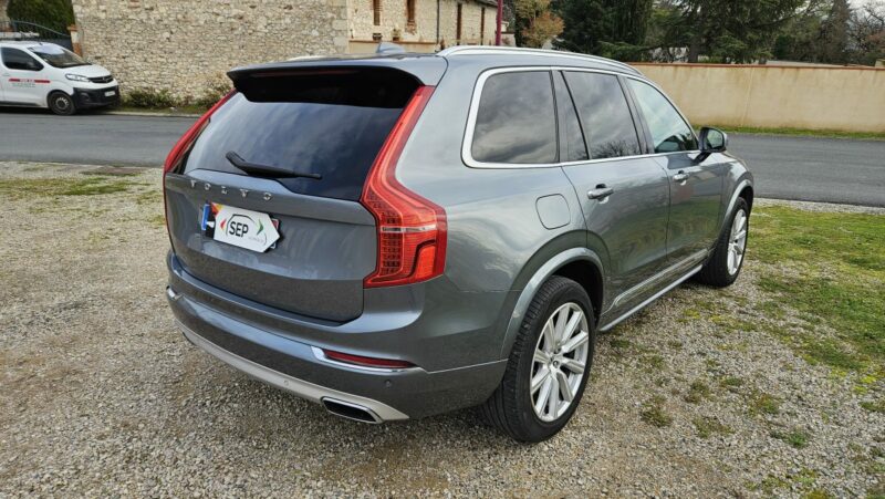 VOLVO XC90 II D5 2.0 235CH AWD 7 PLACES INSCRIPTION LUXE CUIR CAMERA TETE HAUTE 2018