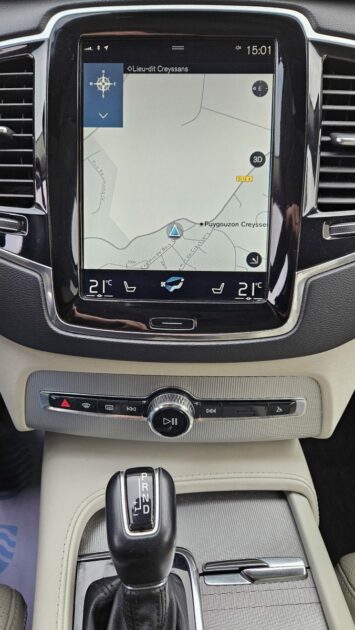 VOLVO XC90 II D5 2.0 235CH AWD 7 PLACES INSCRIPTION LUXE CUIR CAMERA TETE HAUTE 2018
