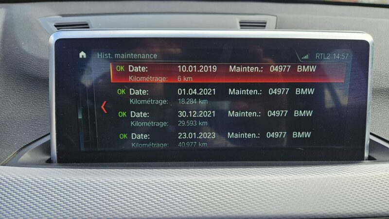 BMX X1 2.0 SDRIVE 20DA 190CH M-SPORT CAMERA AFFICHAGE TETE HAUTE